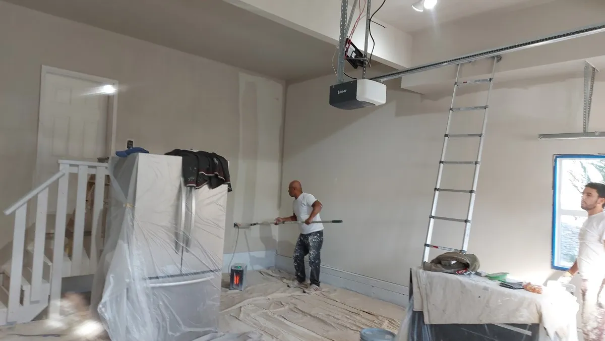 Modern Garage Refresh: Clean Neutrals for a Brighter Space