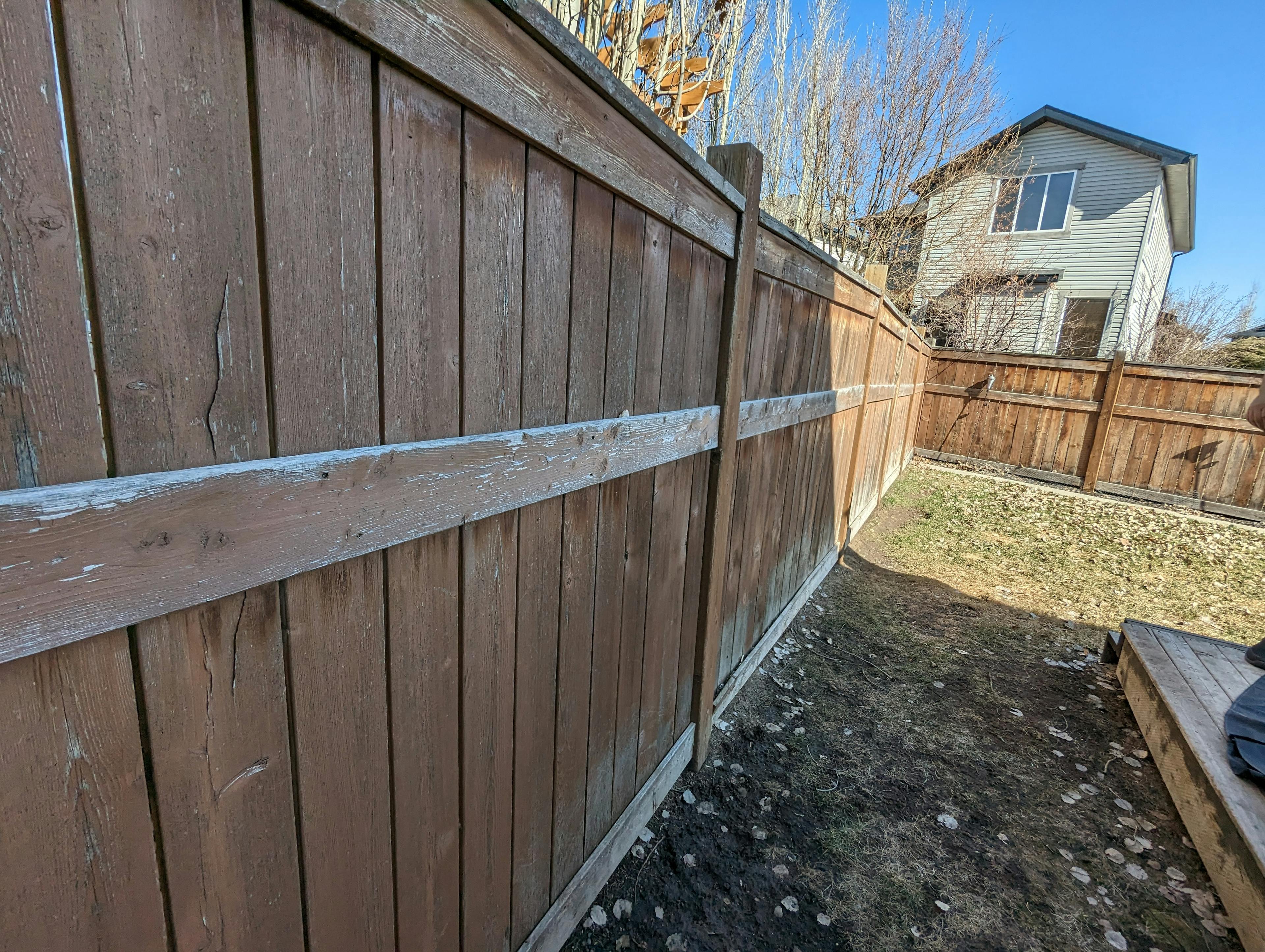 an old fence